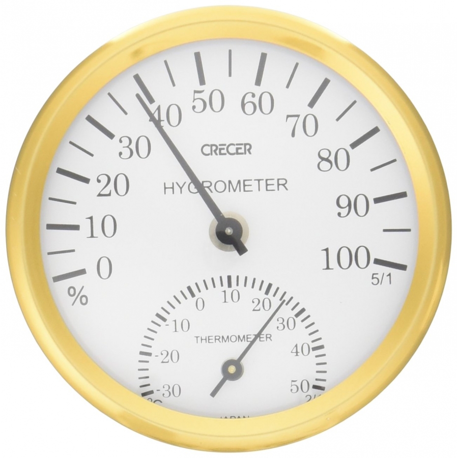 CRECER日本製溫濕度指針錶
